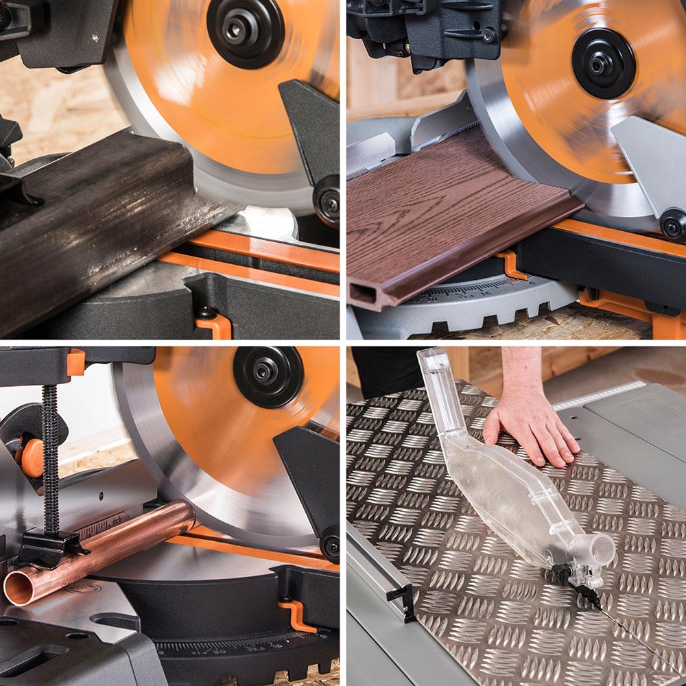 Evolution 255mm Multi-Material Cutting 28T Mitre & Table Saw Blade