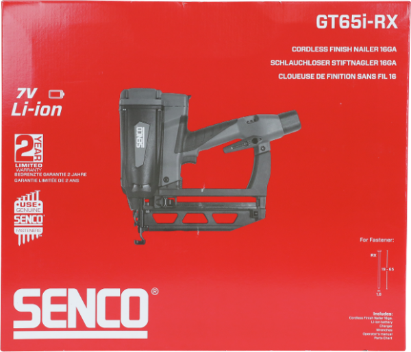 Senco GT65I-RX GAS FINISH NAILER