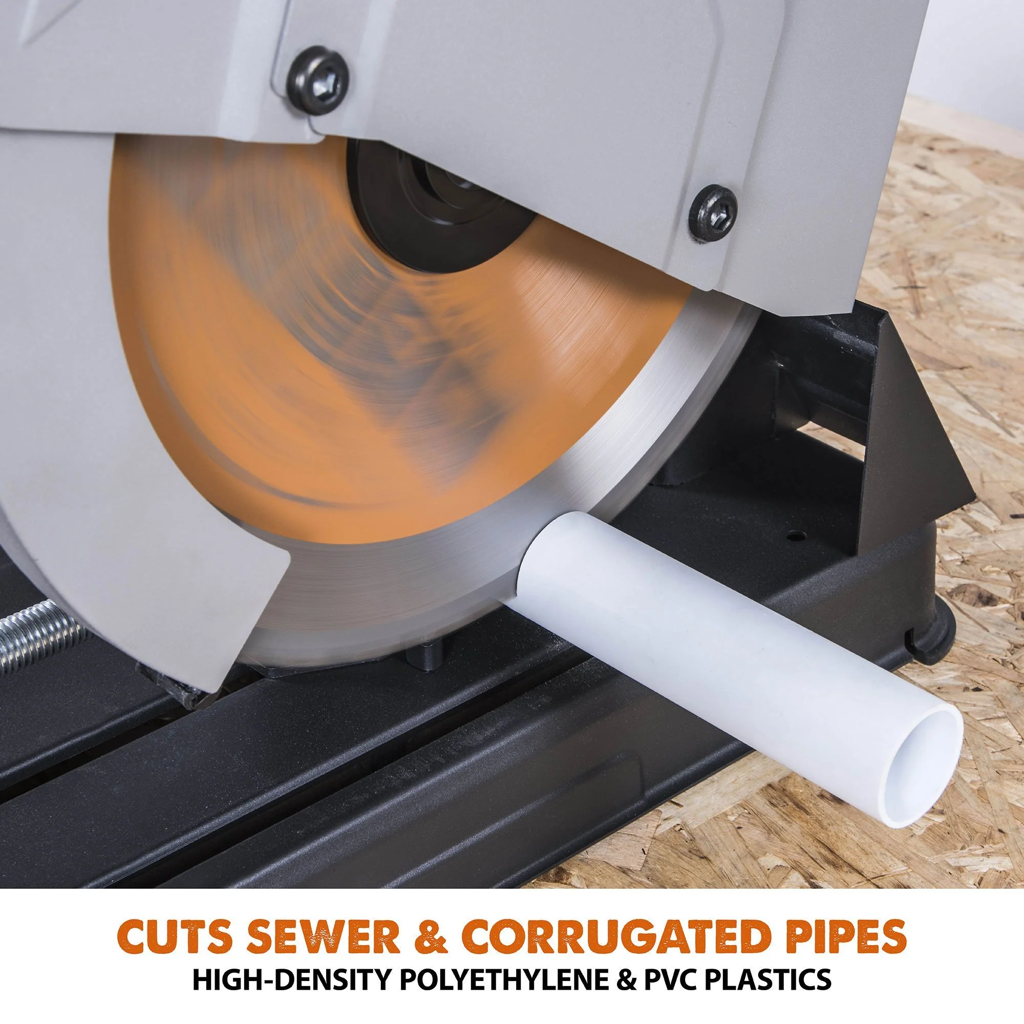 Evolution R355CPS 355mm Chop Saw with TCT Multi-material Cutting Blade